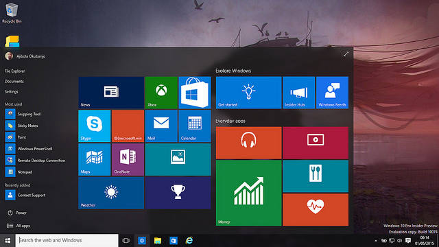 Difference between Windows 10 Home and Windows 10 Pro