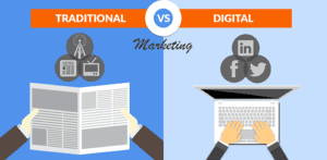 Difference between Traditional Commerce and Ecommerce